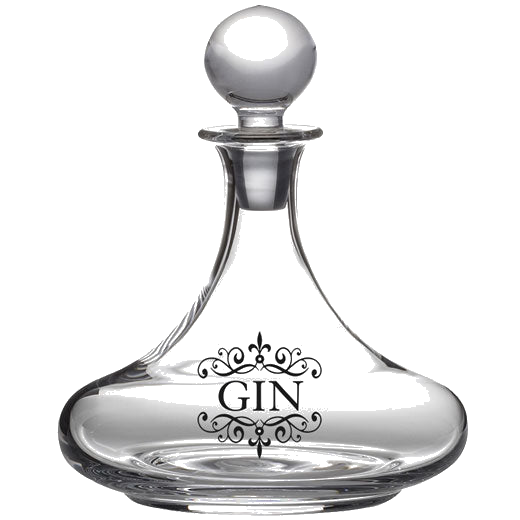 This Classic Collection 75cl 'GIN' Ships Decanter has been created by Royal Scot Crystal.