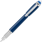 montblanc blue planet precious resin starwalker fountain pen