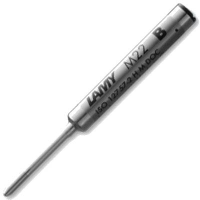 lamy m 22 b black refill