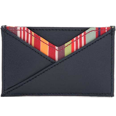 wolf navy howard card holder