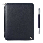 boss tradition navy folder