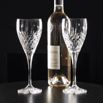 set of two edinburgh glasse