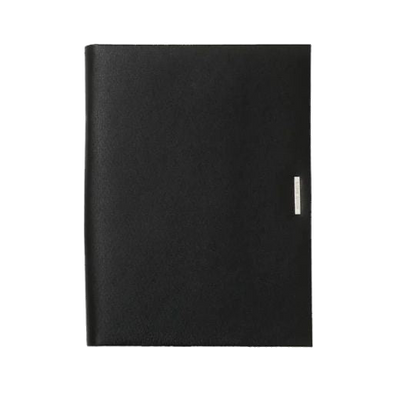 1 advance a4 black leather folder hlf535