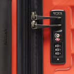 tumi coral 19 degree short trip packing case lock