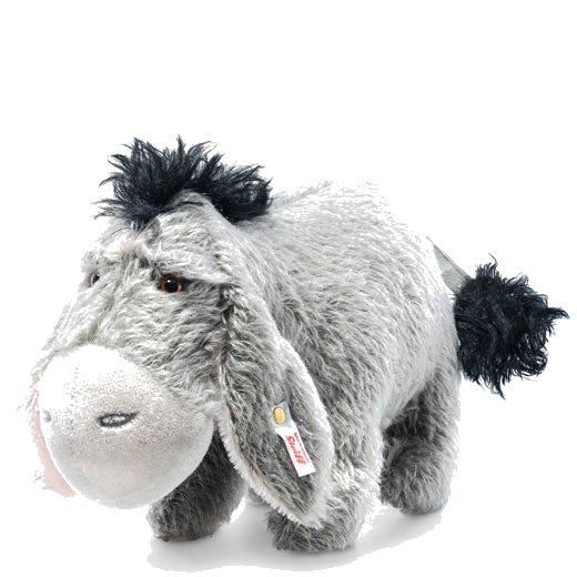 This is Christopher Robin Disney Eeyore designed by Steiff.