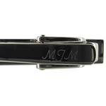 montblanc initials tie bar engraving script rounded font mjm c6524b1b065750f7a65c73582c53ede6