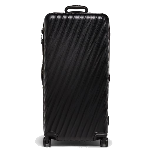 This TUMI 19 Degree Black Textured Large Rolling Trunk is great for taking on long trips and has multiple compartments for storage.