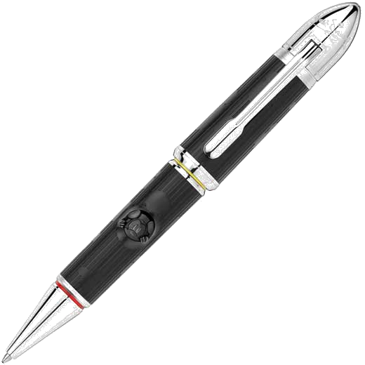 This Montblanc Special Edition Walt Disney Great Characters Ballpoint Pen features a 3D Mickey Mouse on the barrel.