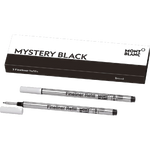 montblanc mystery black broad fineliner pen refills