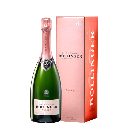 Bollinger Rosé Champagne 75cl Bottle.