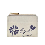 1 radley cut out floral chalk leather small coin purse 111423