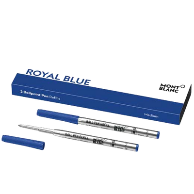 montblanc blue ballpoint m