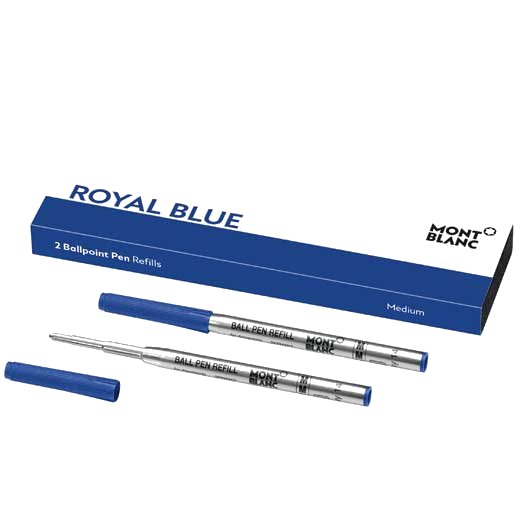 montblanc blue ballpoint m