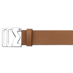 montblanc leather belt brow
