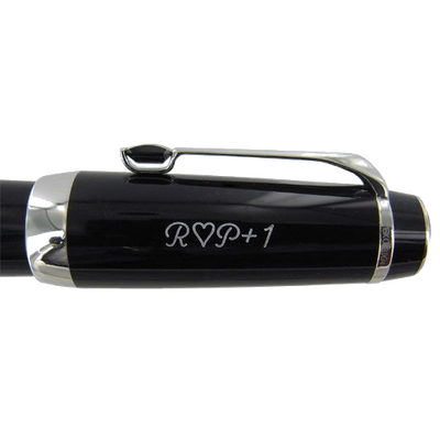 montblanc bespoke one line writing instrument cap engraving script rounded font r p 1 0246ac54b68178c1675ad206b6eb8adc