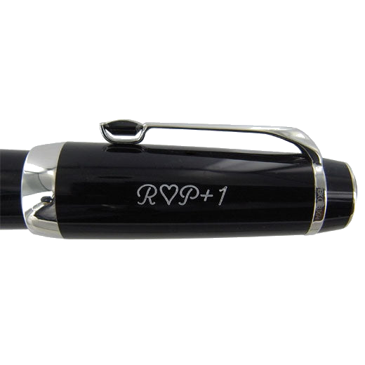 montblanc bespoke one line writing instrument cap engraving script rounded font r p 1 0246ac54b68178c1675ad206b6eb8adc