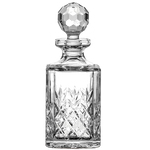 royal scot crystal edinburgh square spirit decanter