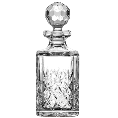 This Royal Scot Crystal Edinburgh 80cl Square Spirit Decanter can be engraved on the day of purchase.