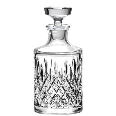 This London 50cl Round Spirit Decanter has been designed by Royal Scot Crystal.