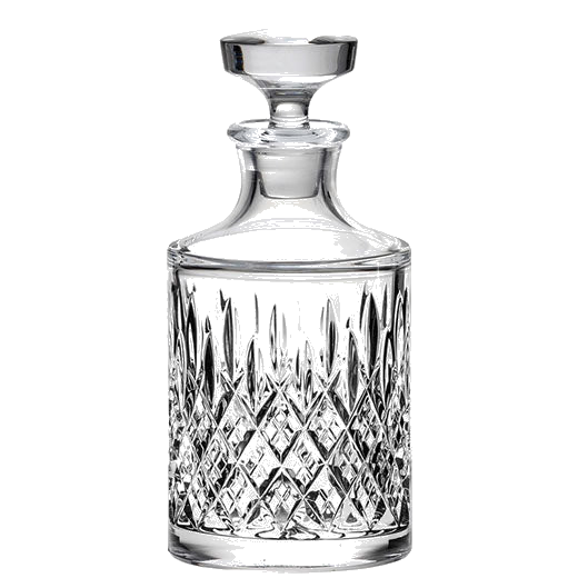 This London 50cl Round Spirit Decanter has been designed by Royal Scot Crystal.