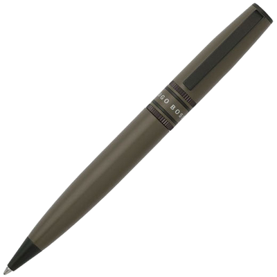 hugo boss khaki illusion gear ballpoint pen