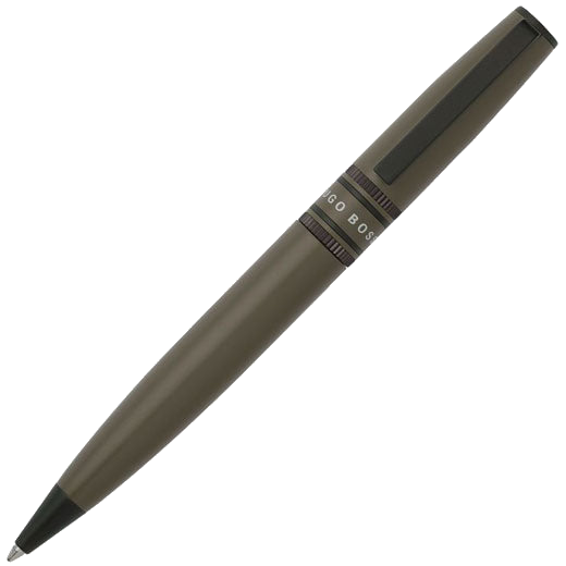 hugo boss khaki illusion gear ballpoint pen