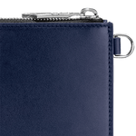 montblanc blue leather port