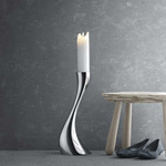 georg jensen small cobra floor candle lifestyle