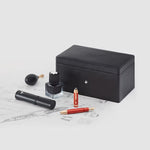 The Meisterstück Limited Edition Traveller 1924 Set with Coral Fountain Pen 149 M by Montblanc.