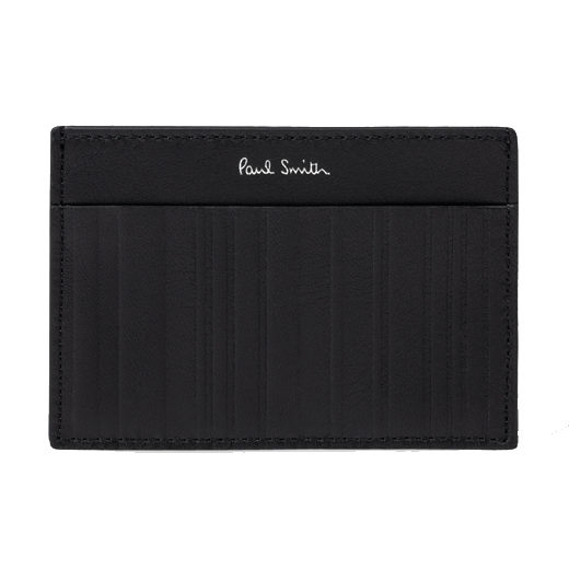 shadow stripe card holder