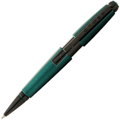 cross edge matte green gel rollerball pen
