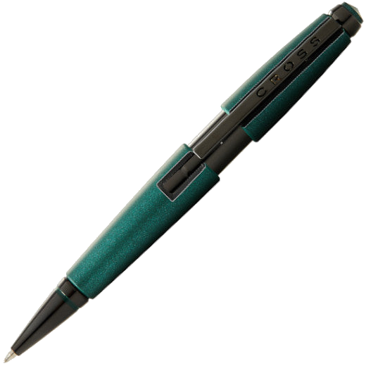 cross edge matte green gel rollerball pen