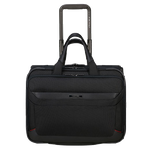 laptop rolling tote black