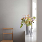 georg jensen bernadotte tall stainless steel vase lifestyle 1