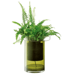 balcony olive grn planter