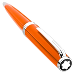 orange montblanc rollerball