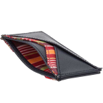wolf navy howard card holder inside
