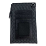 hb wallet monogram print