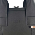 boss logo black bag