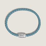 montblanc steel 3 rings smoky blue bracelet3