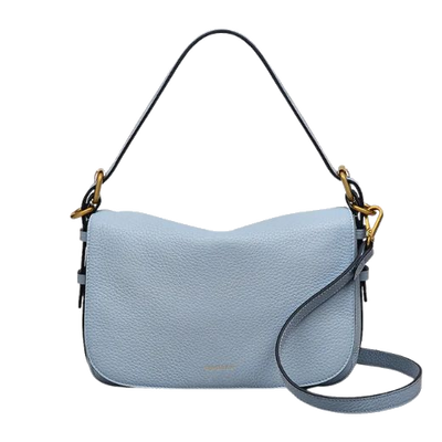 radley smoky blue graffton street flapover bag