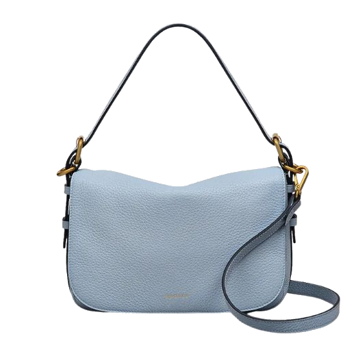 Radley's Graffton Street Smoke Blue Small Flapover Cross Body Bag is great for using during the daytime and evening as it can be dressed up or down.