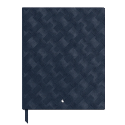 montblanc ink blue notebook 1