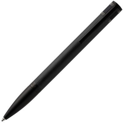 hugo boss brushed black explore ballpoint pen