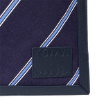 paul smith navy stripe raffia tote bag logo