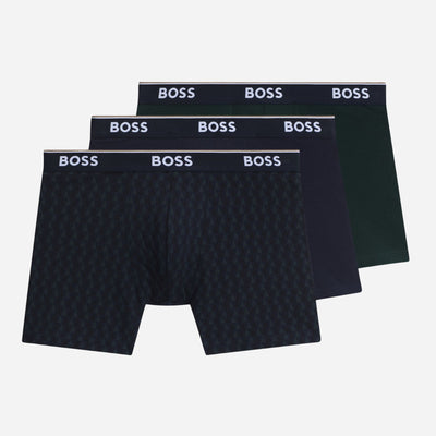 Power 3-Pack Cotton Stretch Boxer Briefs from BOSS.
