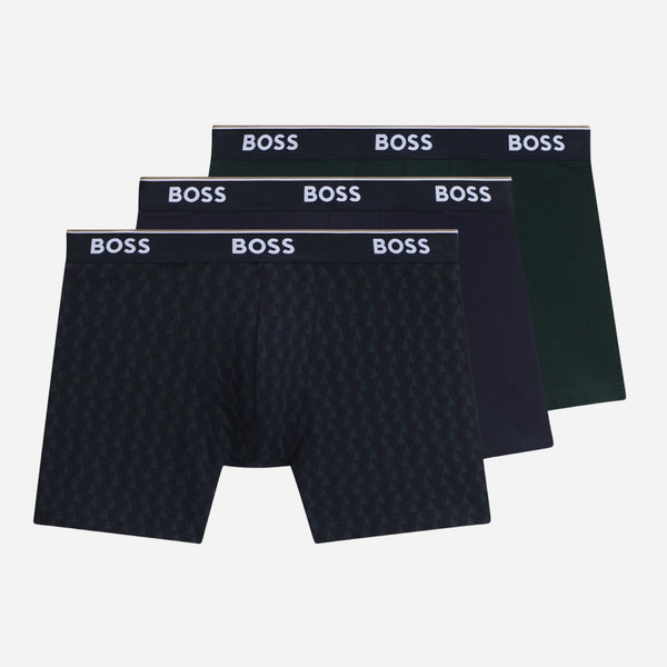 Power 3-Pack Cotton Stretch Boxer Briefs from BOSS.