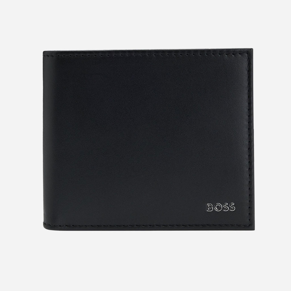 Black 8CC Leather Wallet from BOSS