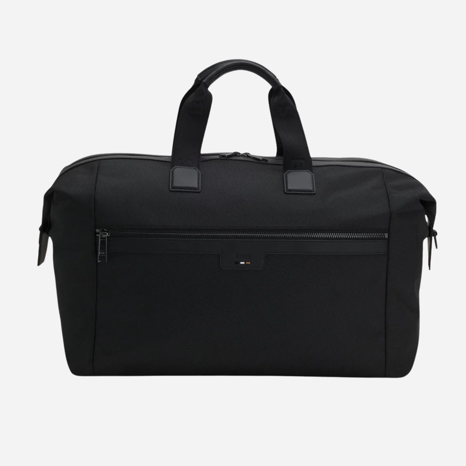 Black Soft Holdall Bag from BOSS.