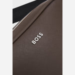 BOSS Dark Brown Reporter Bag